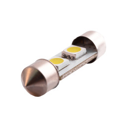 LED car lamp S85-36mm-2smd 5050 white 12V LEDUA