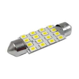 LED car lamp S85-41mm-16smd 3528 white 12V LEDUA
