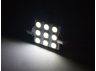 LED car lamp S85-41mm-9smd 5050 white 12V LEDUA