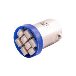 LED car lamp BA9S-1206-8smd blue 12V LEDUA