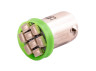 LED car lamp BA9S-1206-8smd green 12V LEDUA