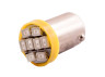 LED car lamp BA9S-1206-8smd yellow 12V LEDUA