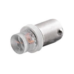 LED car lamp BA9S-1pc-concave LED white 12V LEDUA