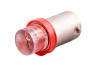 LED car lamp BA9S-1pc-concave LED red 12V LEDUA