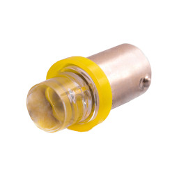 LED car lamp BA9S-1pc-concave LED yellow 12V LEDUA
