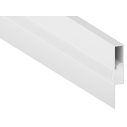 Aluminum profile for LED strip skirting board AL-69 2 meters white surface-mounted LEDUA