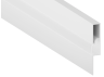 Aluminum profile for LED strip skirting board AL-69 2 meters white surface-mounted LEDUA