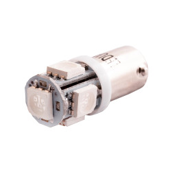 LED car lamp BA9S-5050-5smd green 12V LEDUA