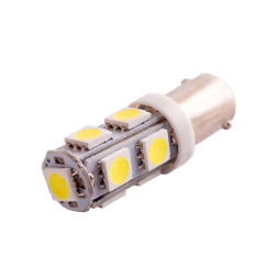 LED car lamp BA9S-5050-9smd white 12V LEDUA