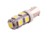 LED car lamp BA9S-5050-9smd white 12V LEDUA