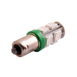 LED car lamp BA9S-5050-9smd green 12V LEDUA