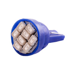 LED car lamp T10-1206-8smd blue 12V LEDUA