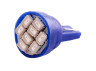 LED car lamp T10-1206-8smd blue 12V LEDUA