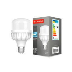 LED lamp TITANUM A80 20W E27 6500K