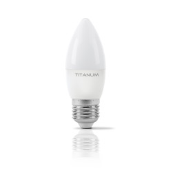 LED lamp TITANUM C37 6W E27 3000K