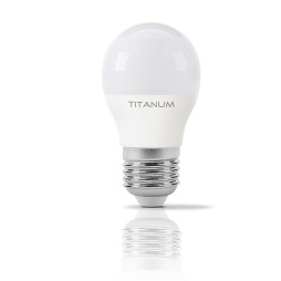 LED lamp TITANUM G45 6W E27 3000K