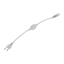 Power cord with connector 0.5m 230V for neon 360 degrees/LM865 Lemanso