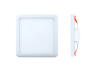 LED lamp CL-S9W-5/2 9W square recessed 5000K 176-265V Biom