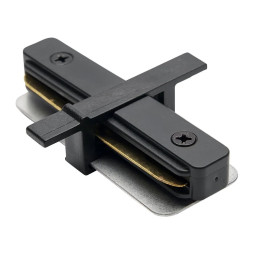 Straight connector Feron LD1004 black
