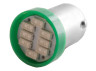 LED car lamp BA9S-3014-8smd green 12V LEDUA