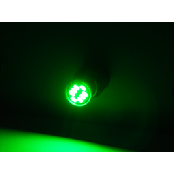 LED car lamp BA9S-3014-8smd green 12V LEDUA