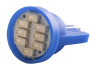 LED car lamp T10-3014-8smd blue 12V LEDUA