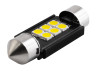LED car lamp S85-36mm-6smd 3020 12-24V white LEDUA