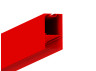 Aluminum profile for LED strip AL-44 2 meters red suspended/surface mounted LEDUA