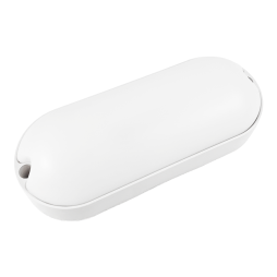 LED surface-mounted lamp oval housing MPL-O12-6 12W 185-265V 6000K Biom