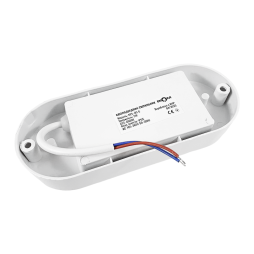 LED surface-mounted oval housing and utilities lamp MPL-O9-6 9W 185-265V 6000K Biom