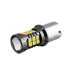 LED car lamp T25-3030-27SMD 1156 12-24V white LEDUA
