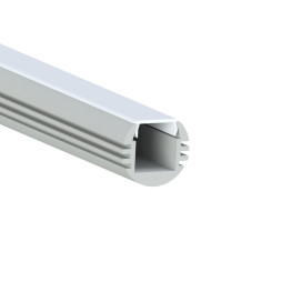 Aluminum profile for LED strip AL-08-1 1 meter anodized hanging LEDUA