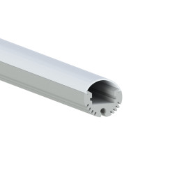 Aluminum profile for LED strip AL-08-2 1 meter anodized hanging LEDUA