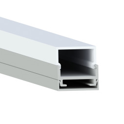 Aluminum profile for LED strip AL-11 1 meter anodized overhead LEDUA