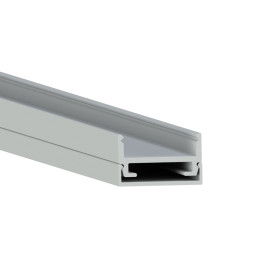 Aluminum profile for LED strip AL-11 1 meter anodized overhead LEDUA