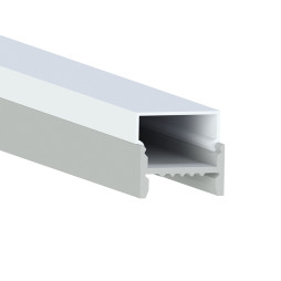 Aluminum profile for LED strip AL-11-1 1 meter anodized overhead LEDUA