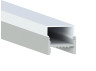 Aluminum profile for LED strip AL-11-1 1 meter anodized overhead LEDUA
