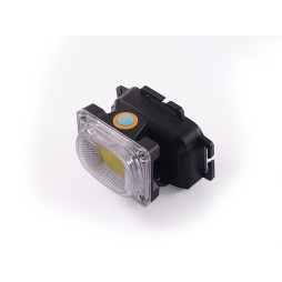 Flashlight forehead D=60 6658-СОВ/3 modes/3*AAA/ plastic (6658-COB) red stroboscope