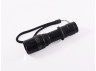 Flashlight-manual BL-8455S-XPE (1x18650) 3*AAA clamp, hand strap "POLICE"