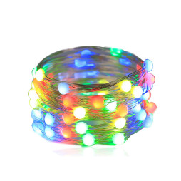 Garland IP44 5V RGB 5m with WI-FI+ remote control (40 keys) + USB cable/ LM9203 Smart alarm box Tuya Lemanso