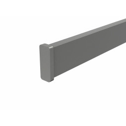 Cap for flexible busbar AeroLine PJ1807 black color LEDUA