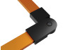 Angle connector for flexible busbar AeroLine PJ1806 black color LEDUA