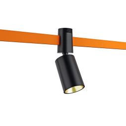 LED track light AeroLine YZ1805 48V 9W 4000K 24° black color LEDUA