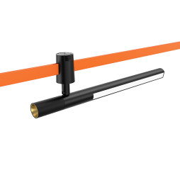 LED track light AeroLine YZ1819 48V 15W 4000K 24° 30*400mm black color LEDUA