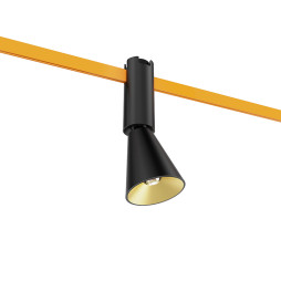 LED track light AeroLine YZ1821 48V 7W 4000K 67*80mm black color LEDUA