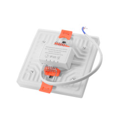 LED recessed DownLight square lamp ESTER 12W 185/265V 5000K AVT