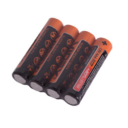 Saline battery AAA/R03P Shrink (pack of 4) Videx