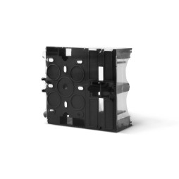 Black graphite surface mounting box module VIDEX BINERA