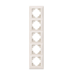 Cream frame 5-seater vertical VIDEX BINERA