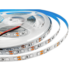 LED strip 2835-120led-8mm-12V, IP20 9.6w/m 22lm/led blue 2 years warranty LEDUA
